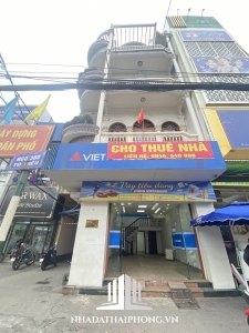 Cho thuê 1 tầng + lửng nhà mặt đường - Lô góc số 380 Tô Hiệu, Lê Chân, Hải Phòng