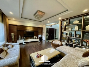 Biệt thự lô góc khu đô thị Nam Sông Lạch Tray view sông cực thoáng mát