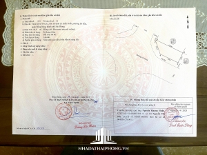 Chuyển nhượng lô đất số 60 LK3, khu TĐC Kiến Thiết, Sở Dầu, Hồng Bàng, Hải Phòng