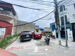 Bán đất lô góc 73,5m2 Vĩnh Khê, An Đồng, An Dương, Hải Phòng.