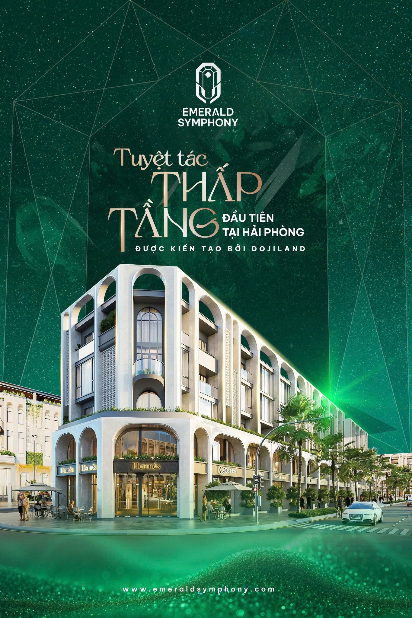 EMERALD SYMPHONY - TUYỆT TÁC THẤP TẦNG ĐẦU TIÊN TẠI HẢI PHÒNG ĐƯỢC KIẾN TẠO BỞI DOJILAND