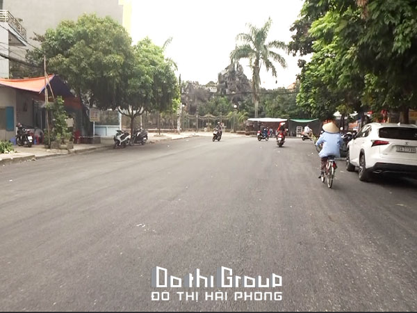 Đường ngõ 193 Văn Cao trải thảm mới đẹp tuyệt vời